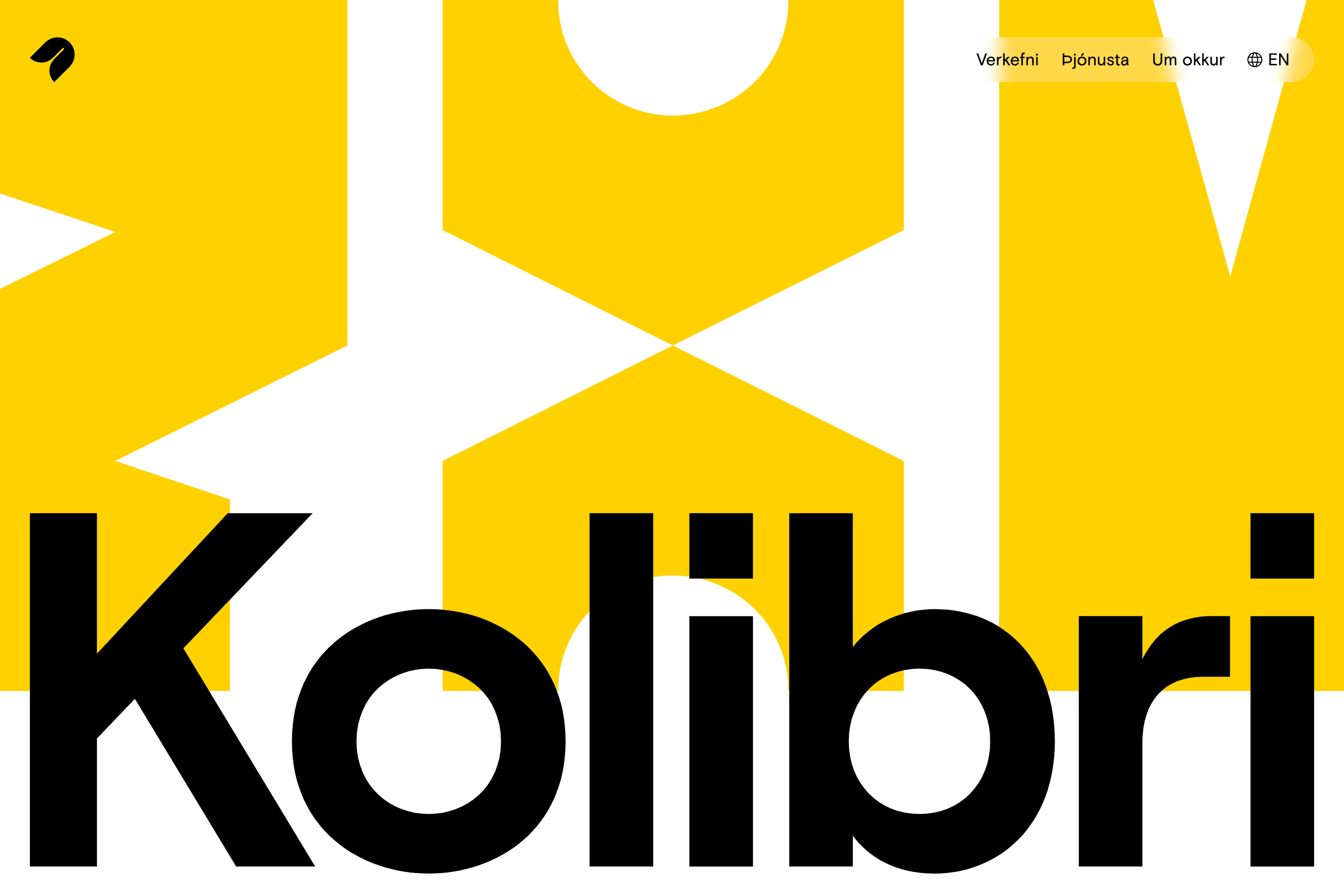 Kolibri website homepage